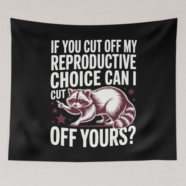 Item preview, Meme divertido del mapache feminista designed and sold by FlankinMew.
