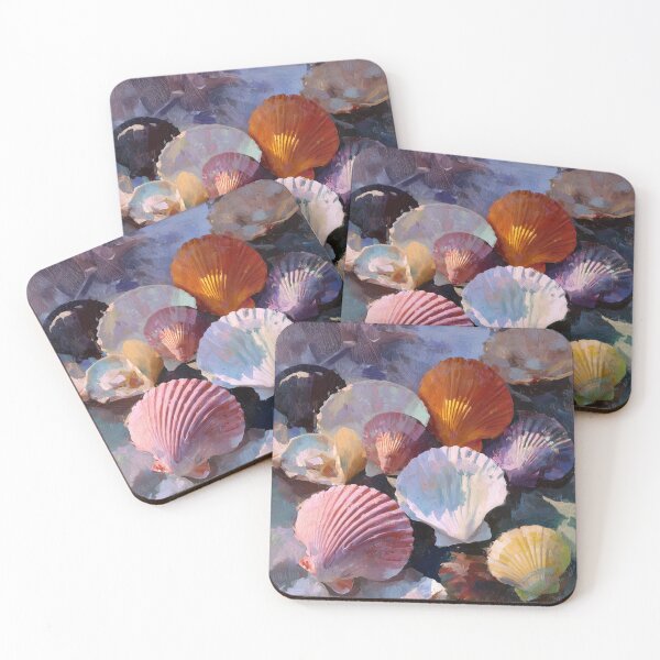 Item preview, Colorful Seashell Composition designed and sold by lautir.