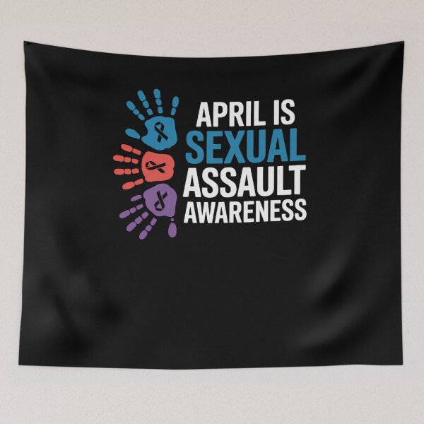 Item preview, Sexual Assault Awareness Month - Sexual Assault Awareness designed and sold by cosmicncozyS.