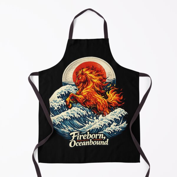 Item preview, Fireborn Oceanbound – Spirit of the Horse designed and sold by avinigav.