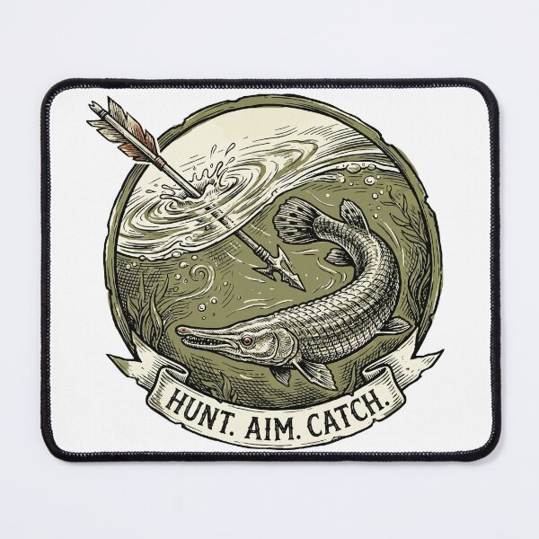 Item preview, Vintage Bowfishing Gar Hunter - Arrow Strike Archery Gift designed and sold by devilfronty.