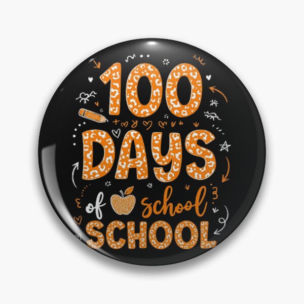 Item preview, 100 Days of School Leopard for KidsTeachers designed and sold by JenniferHoust64.