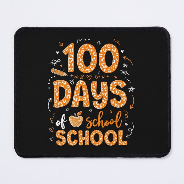 Item preview, 100 Days of School Leopard for KidsTeachers designed and sold by JenniferHoust64.