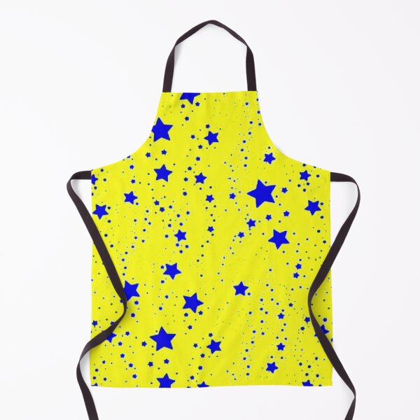 Item preview, Starry Night Sparkle - Blue Stars and Cosmic Dust on Vibrant Yellow Case designed and sold by T-I-D-E.