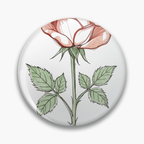 Item preview, Rose Illustration designed and sold by Printerraworks.
