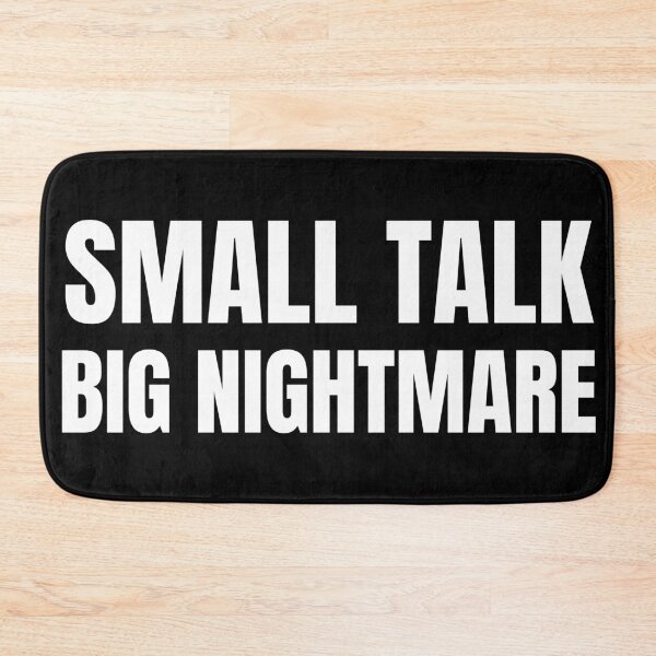 Item preview, Small Talk Big Nightmare – Funny Introvert Shirt designed and sold by MORIANZPOD.