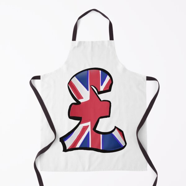 Item preview, Rich Cash Money - British Pound Sign in UK Flag colours London England Currency designed and sold by Artonmytee.