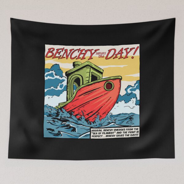 Item preview, Benchy Saves The Day designed and sold by JenniferHoust64.
