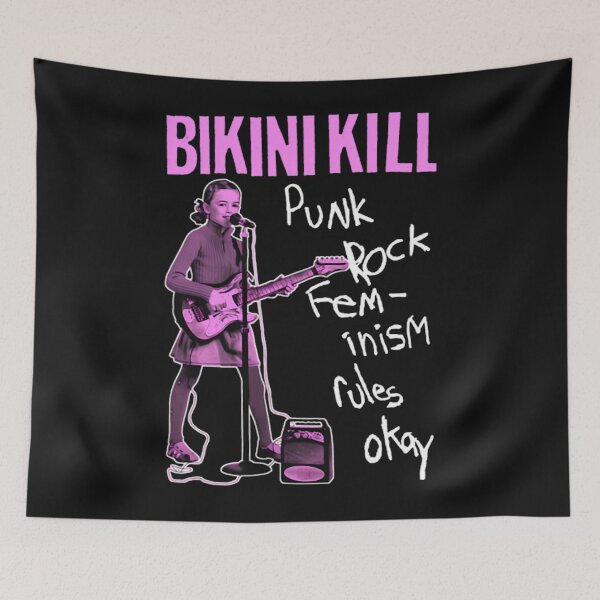 Item preview, Bikinis Kills Band Punk Rock Feminisms Ruless Okays designed and sold by JenniferHoust64.