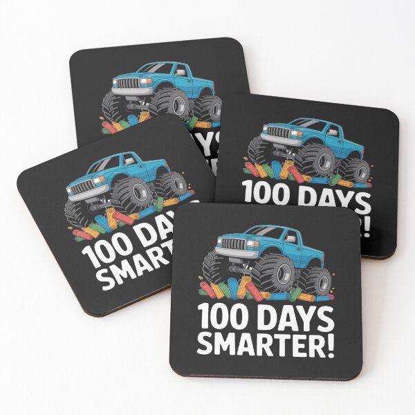 Item preview, 100 Days of School Monster Truck 100th Day of School Boys designed and sold by JenniferHoust64.