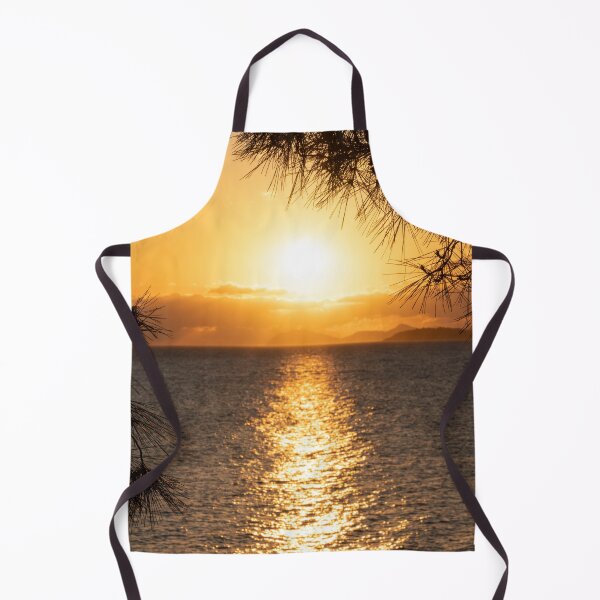 Item preview, Croatian Pine Sunset Seascape designed and sold by hawkie.
