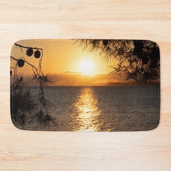 Item preview, Croatian Pine Sunset Seascape designed and sold by hawkie.