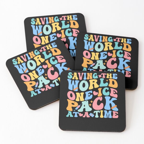 Item preview, Saving The World One Ice Pack at Time School Nurse Week designed and sold by jakaun.
