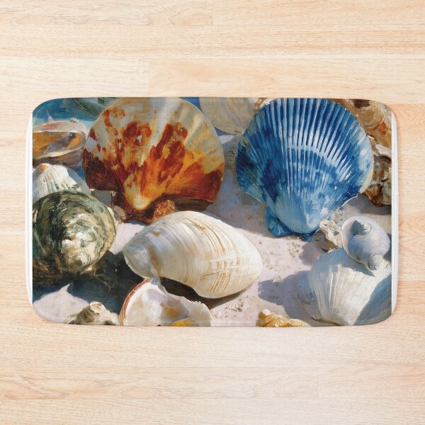 Item preview, Assortment of Seashells on Beach designed and sold by lautir.