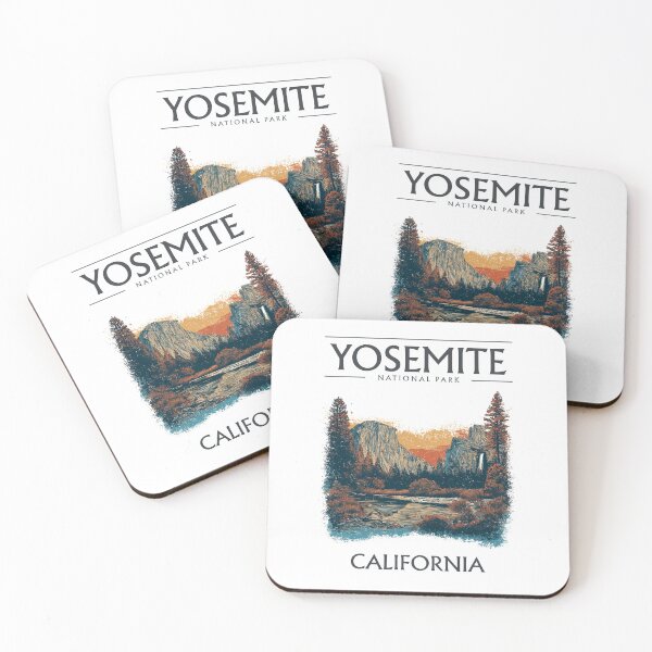 Item preview, Yosemite National Park - California  designed and sold by GoodOldVintage.