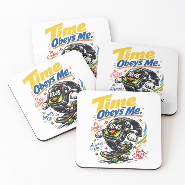 Item preview, Time Obeys Me | Skateboarding Smartwatch Graffiti Art & Motivational Streetwear Design by Vivaan Studio designed and sold by Vivaan Studio.