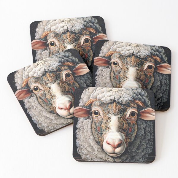 Item preview, Intricate Sheep Portrait designed and sold by lautir.