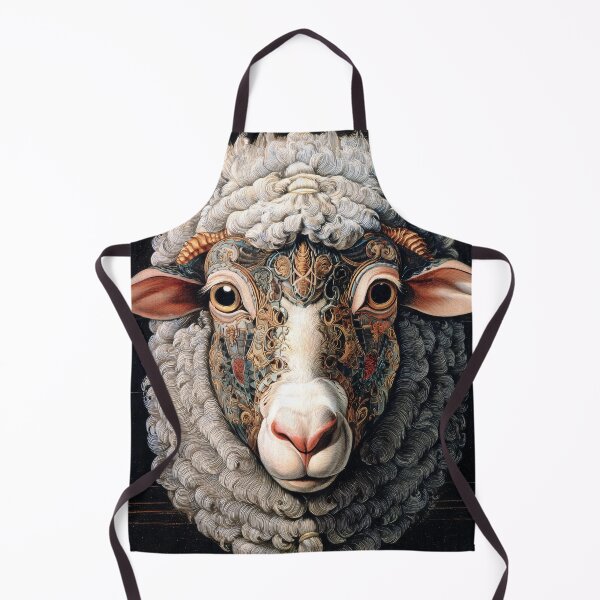 Item preview, Intricate Sheep Portrait designed and sold by lautir.