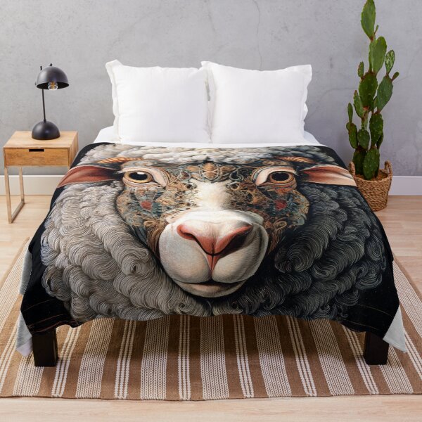 Item preview, Intricate Sheep Portrait designed and sold by lautir.