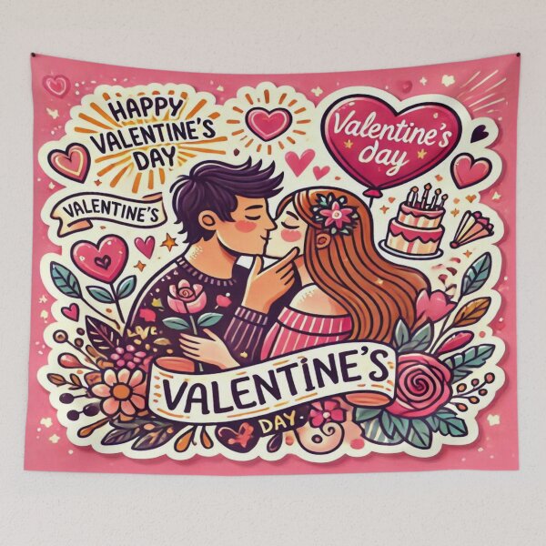 Item preview, Romantic Valentine’s Day Art – Love, magic & colors in a moment full of tenderness and style designed and sold by FotoworldEdel.