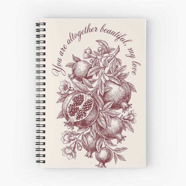 Item preview, Vintage Pomegranate Botanical Art - My Love designed and sold by Christian vibe.