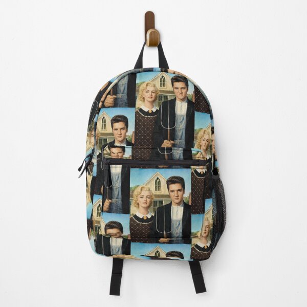 Item preview, American gothic with Elvis and Marilyn designed and sold by bluefrog.