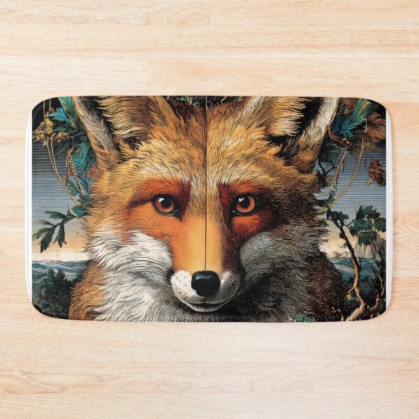 Item preview, Fox with Celestial Background designed and sold by lautir.
