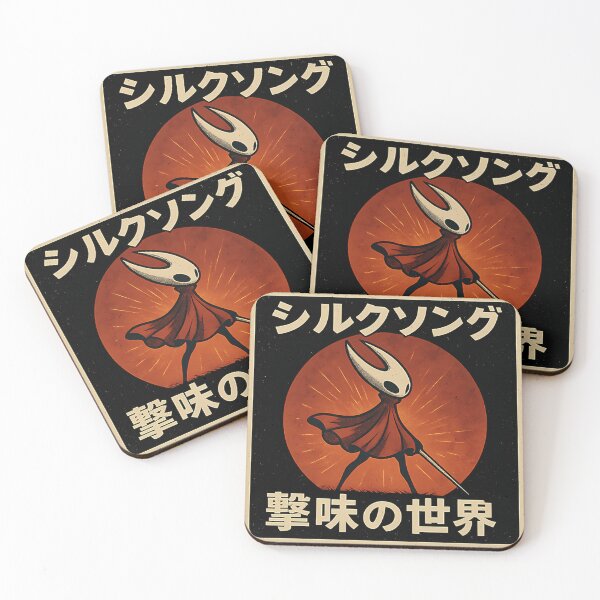 Item preview, Hollow Knight Silk Song Retro Japanese designed and sold by SwagmyDesign.