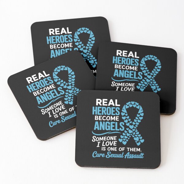 Item preview, Real Heroes Become Angels Cure Sexual Assault designed and sold by gourpmerzihd.