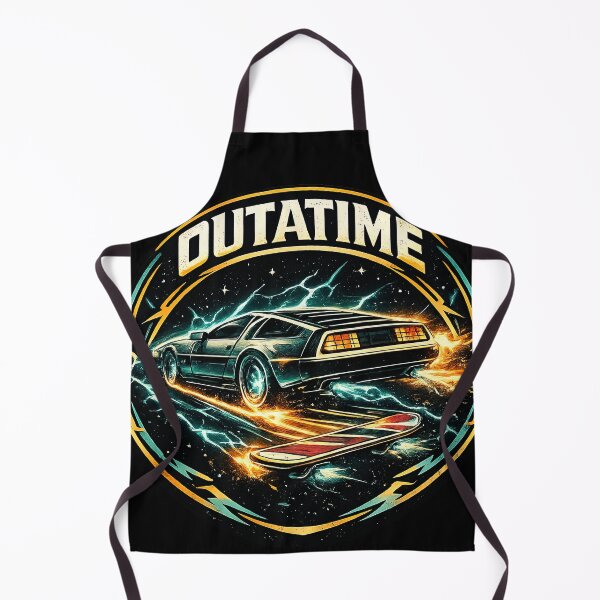 Item preview, Outatime Time Travel Car Inspired Tee designed and sold by Retr0Tshirts.
