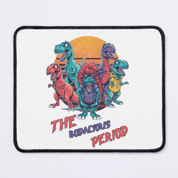 Item preview, Neon Dino Squad – Playful Retro Illustration designed and sold by Liva Art.