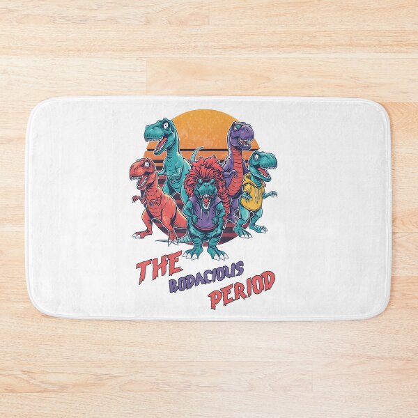 Item preview, Neon Dino Squad – Playful Retro Illustration designed and sold by Liva Art.