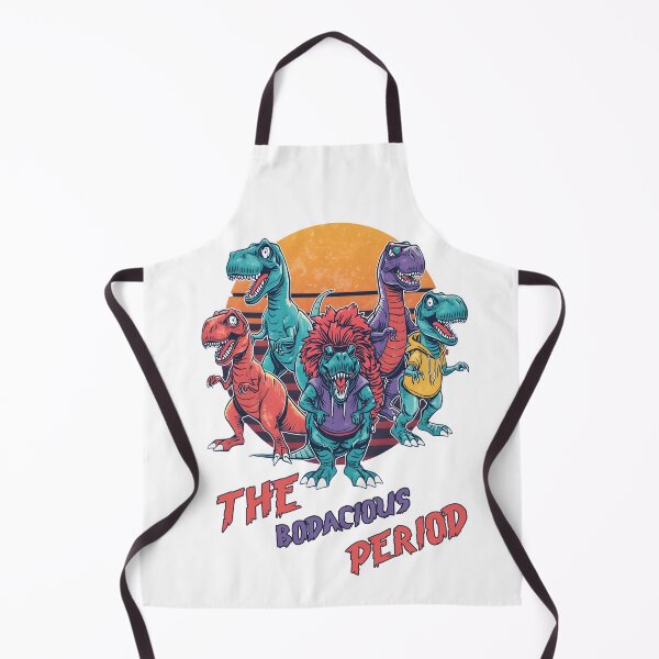Item preview, Neon Dino Squad – Playful Retro Illustration designed and sold by Liva Art.