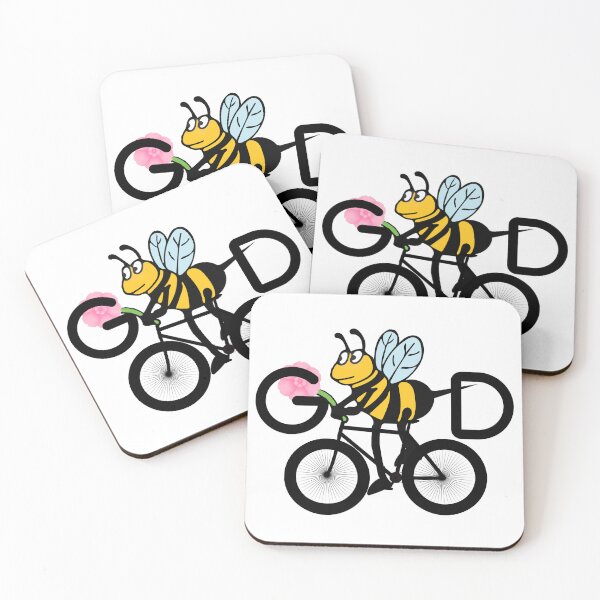 Item preview, Bee Good Cycle – Wholesome Bee-Themed Positivity and Kindness Art designed and sold by ArtsyExplorer.
