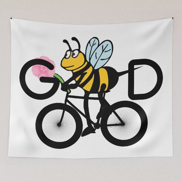 Item preview, Bee Good Cycle – Wholesome Bee-Themed Positivity and Kindness Art designed and sold by ArtsyExplorer.