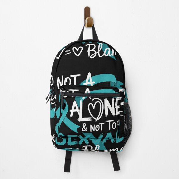 Item preview, Not Alone Not To Blame Sexual Assault Awareness Teal Ribbon designed and sold by gourpmerzihd.