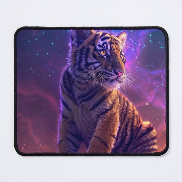 Item preview, Starlit Cub — Tiger Artwork designed and sold by QuantumDrift.