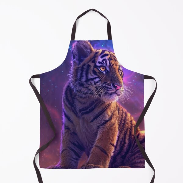 Item preview, Starlit Cub — Tiger Artwork designed and sold by QuantumDrift.