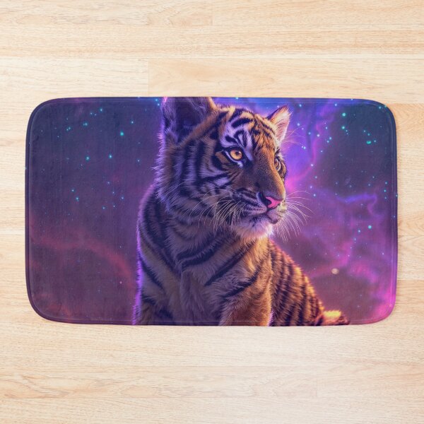 Item preview, Starlit Cub — Tiger Artwork designed and sold by QuantumDrift.