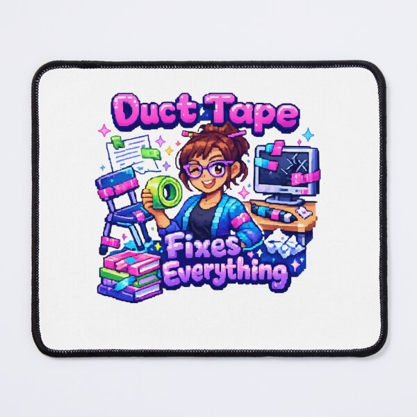 Item preview, Y2K Sticker - Duct Tape Teacher Funny Classroom Gift designed and sold by OrikuStudio.