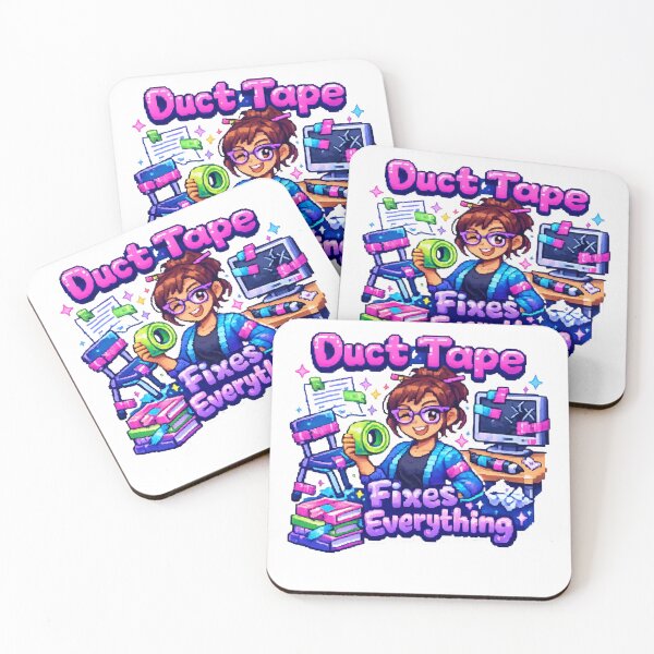 Item preview, Y2K Sticker - Duct Tape Teacher Funny Classroom Gift designed and sold by OrikuStudio.