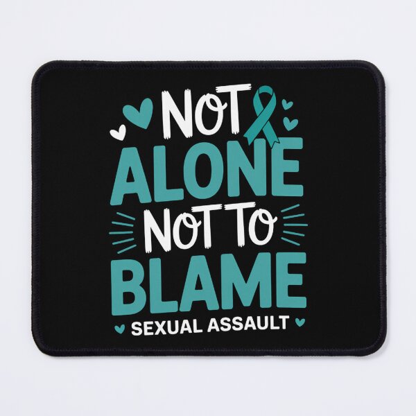 Item preview, Not Alone Not To Blame Sexual Assault Awareness Month. designed and sold by gourpmerzihd.