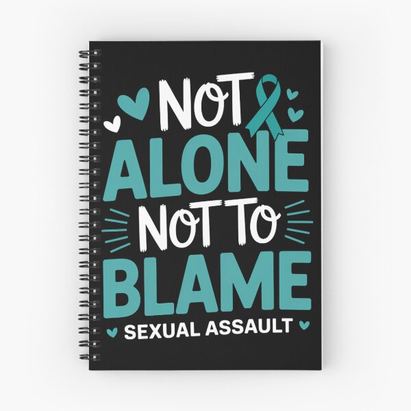 Item preview, Not Alone Not To Blame Sexual Assault Awareness Month. designed and sold by gourpmerzihd.