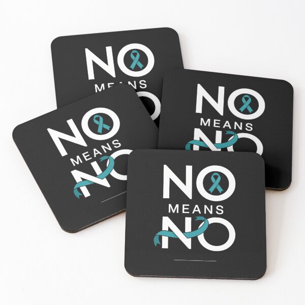 Item preview, No Means No Sexual Assault Awareness Month designed and sold by gourpmerzihd.