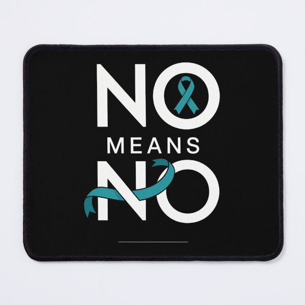 Item preview, No Means No Sexual Assault Awareness Month designed and sold by gourpmerzihd.