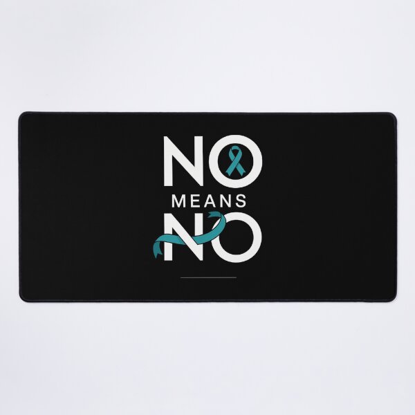 Item preview, No Means No Sexual Assault Awareness Month designed and sold by gourpmerzihd.
