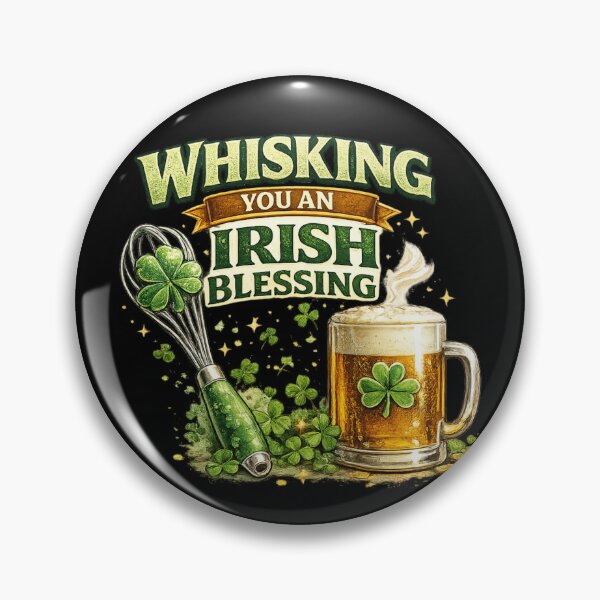 Item preview, Whisking You an Irish Blessing – Funny Irish Chef designed and sold by PunchDrop.