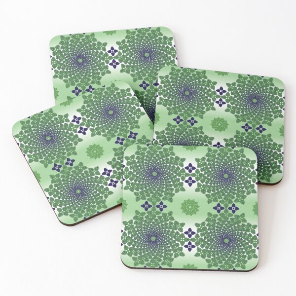 Item preview, Green Life Harmony Mandala designed and sold by OIL Pattern Design .