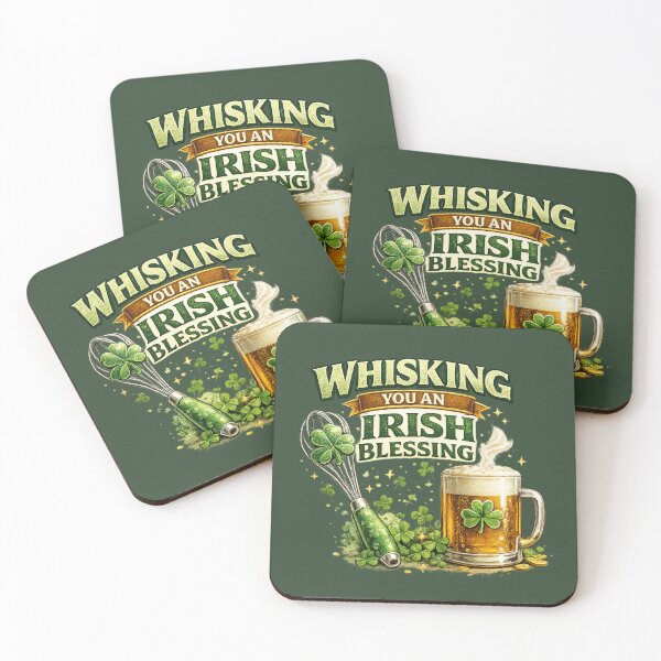 Item preview, Whisking You an Irish Blessing – Funny Irish Chef designed and sold by PunchDrop.