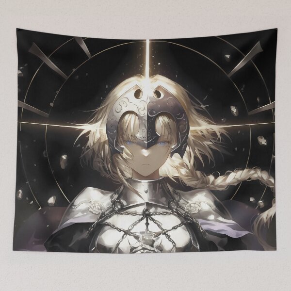 Item preview, Jeanne D Arc Sacred Knight Silver Armor Fate Grand Order Anime designed and sold by mildaclairmo.